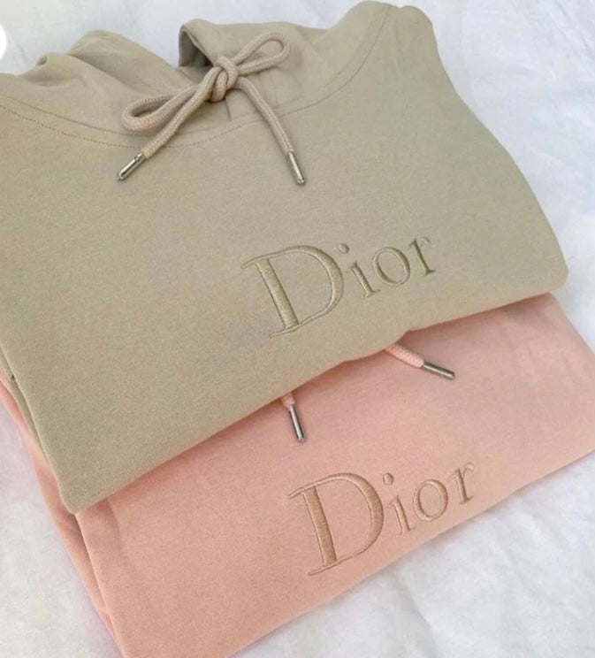 Vintage Embroidered Dior Hoodies