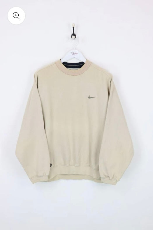 Beige Crewneck Sweatshirt