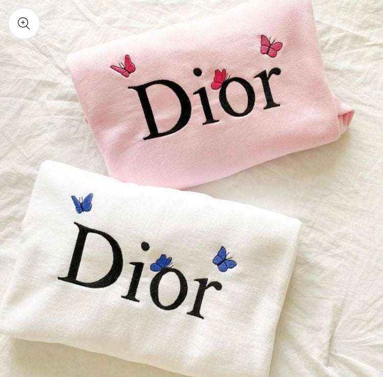Vintage Embroidered Dior Sweatshirts