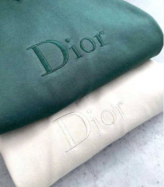 Vintage Embroidered Dior Hoodies